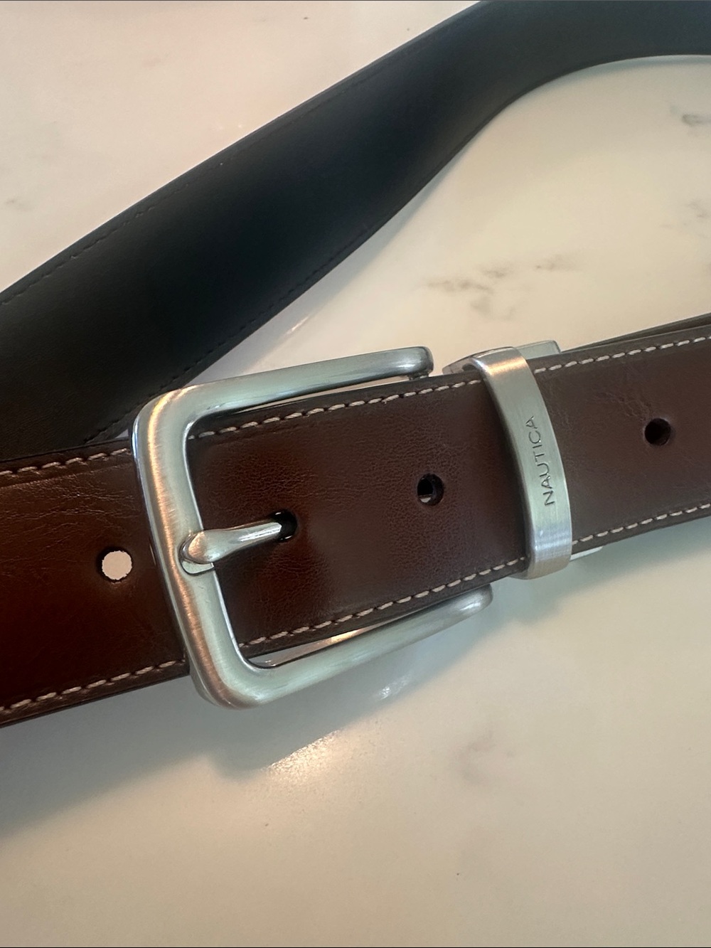 Men’s Reversible Belt - Black / Brown